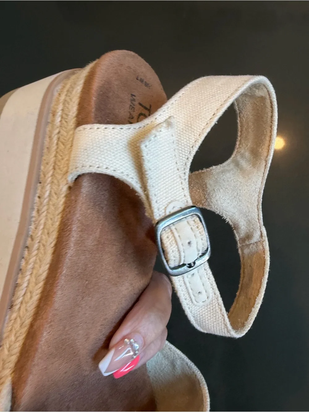 Toms casual slingback